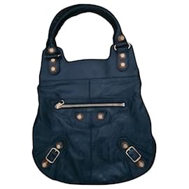 Borsa Balenciaga Day Nera in Pelle