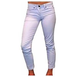Vaqueros Skinny Crop Calvin Klein Lila Lavanda