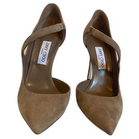 Décolleté con cinturino Jimmy Choo Beige