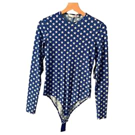 Body Givenchy con Estampado de Estrellas Azul