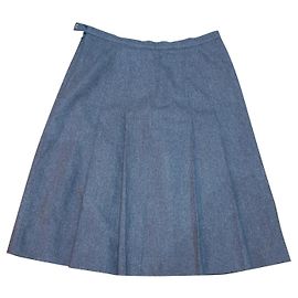 Falda plisada burberry vintage