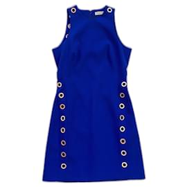 Minivestido azul Thierry Mugler