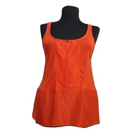 Top de seda naranja Designers Remix Charlotte Tokaitank
