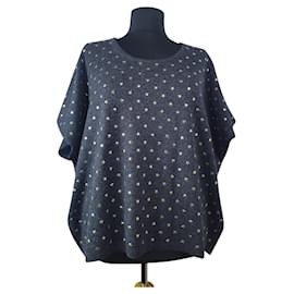 Pull Allude en mélange cachemire et laine gris