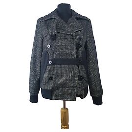 Chaqueta de lana Filippa K negra