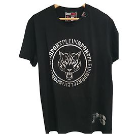 Philipp Plein Sport T-Shirt Schwarz Baumwolle