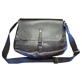 Borsa Reporter Louis Vuitton Utah in Pelle Marrone Scuro