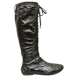Botas Bally de charol negro talla 39