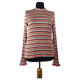 Autre Marque Blusa Stine Goya multicolor a rayas