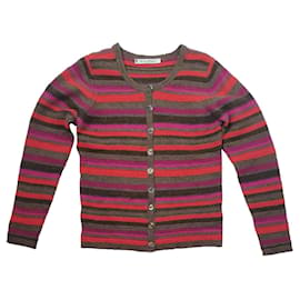 Mansted Cardigan mehrfarbig aus Lammwolle - Autre Marque
