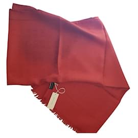 Sciarpa Bvlgari in seta rossa - Autre Marque