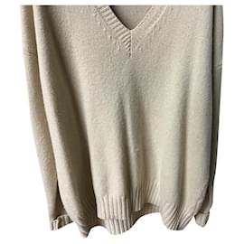 Isabel Marant Etoile Beige Wollpullover V Ausschnitt