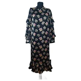Needle & Thread Kleid aus Viskose mit Blumenmuster