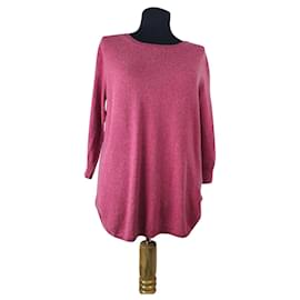 Maglione Peter Hahn in cashmere e seta rosa