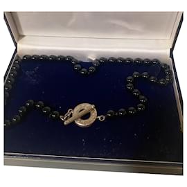 Collana Tiffany & Co in argento con sfere di onice
