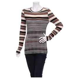 Missoni Langer Pullover aus Wolle und Viskose Multicolore