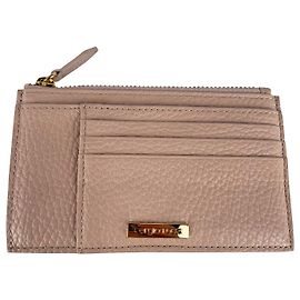 Portacarte Sergio Rossi in pelle rosa