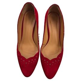 Décolleté Lou Sublime rosse in pelle di cervo SéZane 37