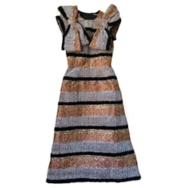 Dolce & Gabbana Kleid aus Polyester mehrfarbig