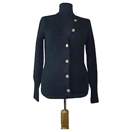 & Other Stories schwarze Strickjacke aus Wolle und Mohair