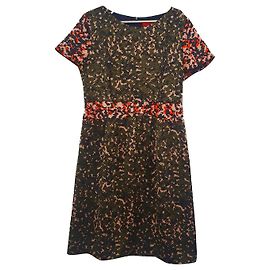Vestido Hugo Boss Multicolor de Poliéster y Viscosa
