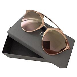 Occhiali da sole Christian Dior Reflected Aviator Blu Oro Metallo
