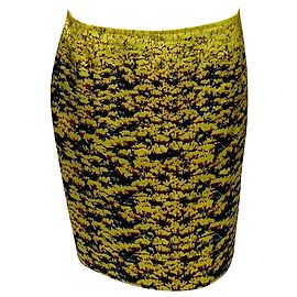 Mary Katrantzou Gonna Flower Field in poliestere giallo