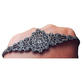 Autre Marque Gaydamak Handarmband Gold und Schwarze Diamanten