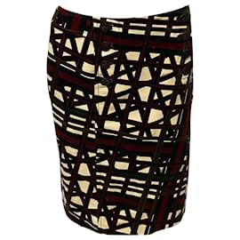 Falda Gucci Fantasy en algodón multicolor