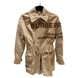 Burberry Horseferry logo applicato Giacca con zip