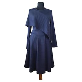 Autre Marque Vestido Dolores Promesas Azul Oscuro