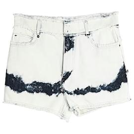 Dior Damen Jeansshorts Blau