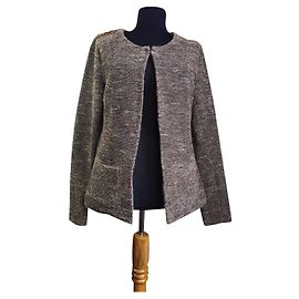 Autre Marque Julie Fagerholt Heartmade Blazer with Embroidered Shoulders