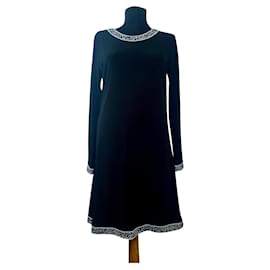 Vestido negro Michael Kors de poliéster Talla M