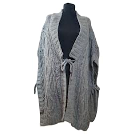 Anthropologie Sleeping on Snow Strickjacke grau - Autre Marque