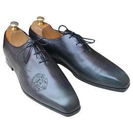 BERLUTI ALESSANDRO GALET SCHUH 2020 cuir 11,5 / 45,5 HERRENSCHUHE NEU ZUSTAND