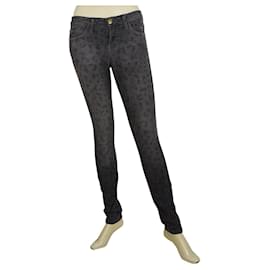 Current Elliott Pantalones de pana de pana para bebé con estampado animal de leopardo gris 24