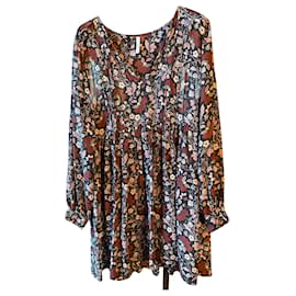 Vestido corto con estampado floral Pepe Jeans