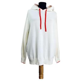 Johnstons Of Elgin Kaschmir Sweatshirt Weiß - Autre Marque