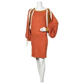 Free People Kleid Orange