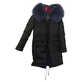 Giacca di pelliccia Mr & Mrs Italy New York nera