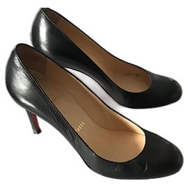 Zapatos de tacón Christian Louboutin Simple Pump Negros Cuero