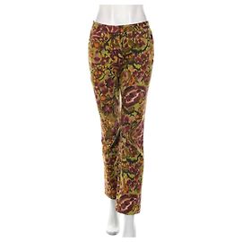 Pantalones Etro de algodón y elastano