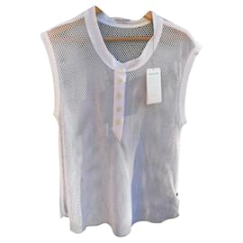 Top in maglia di cotone Zadig & Voltaire Bianco