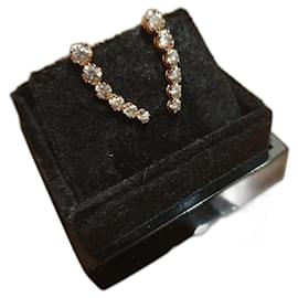 Autre Marque Annoushka Gold and Diamond Ear Pins