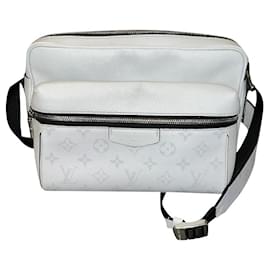 Borsa Louis Vuitton in pelle grigio Antartica