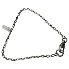 CHANEL Pulsera de plata fina BE