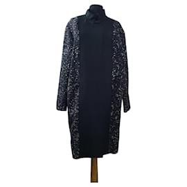 Abrigo de lana By Malene Birger Hadiya negro