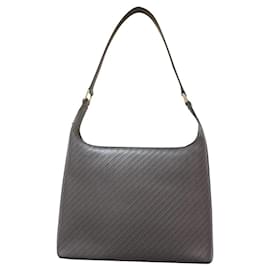 Lancel borsa vintage pelle intrecciata