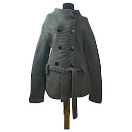 Cardigan in lana grigio Rabens Saloner M - Autre Marque